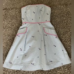 Lilly Pulitzer strapless dress- size 0